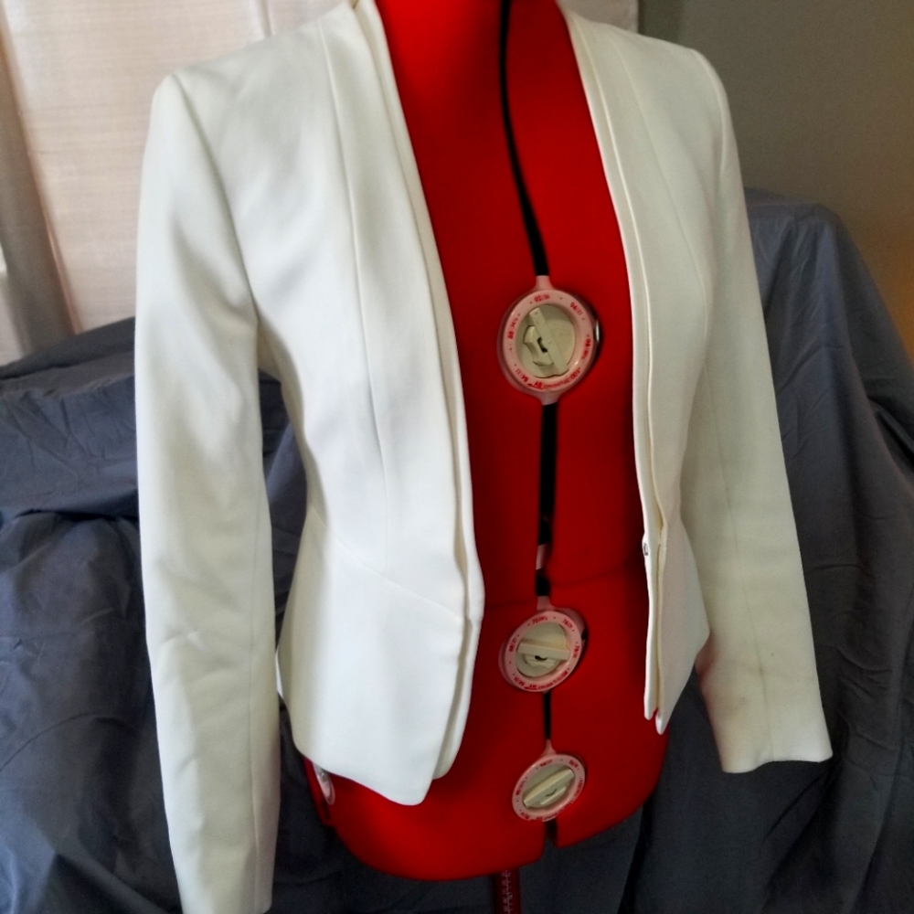 White blazer